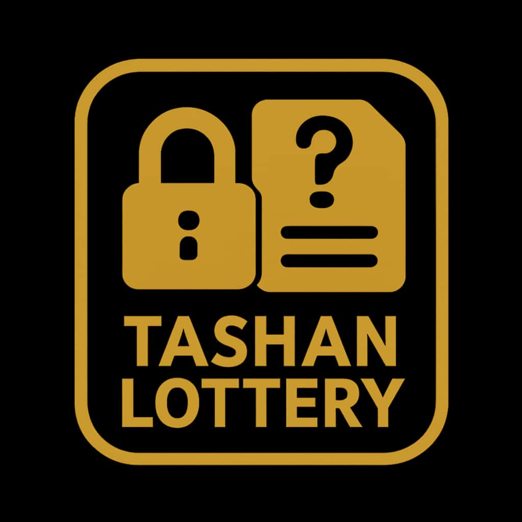 An icon representing tips for securing Tashan Lottery accounts.