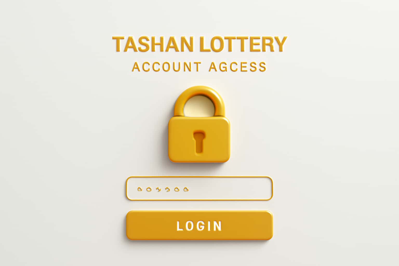 Tashan Lottery Account Access Interface