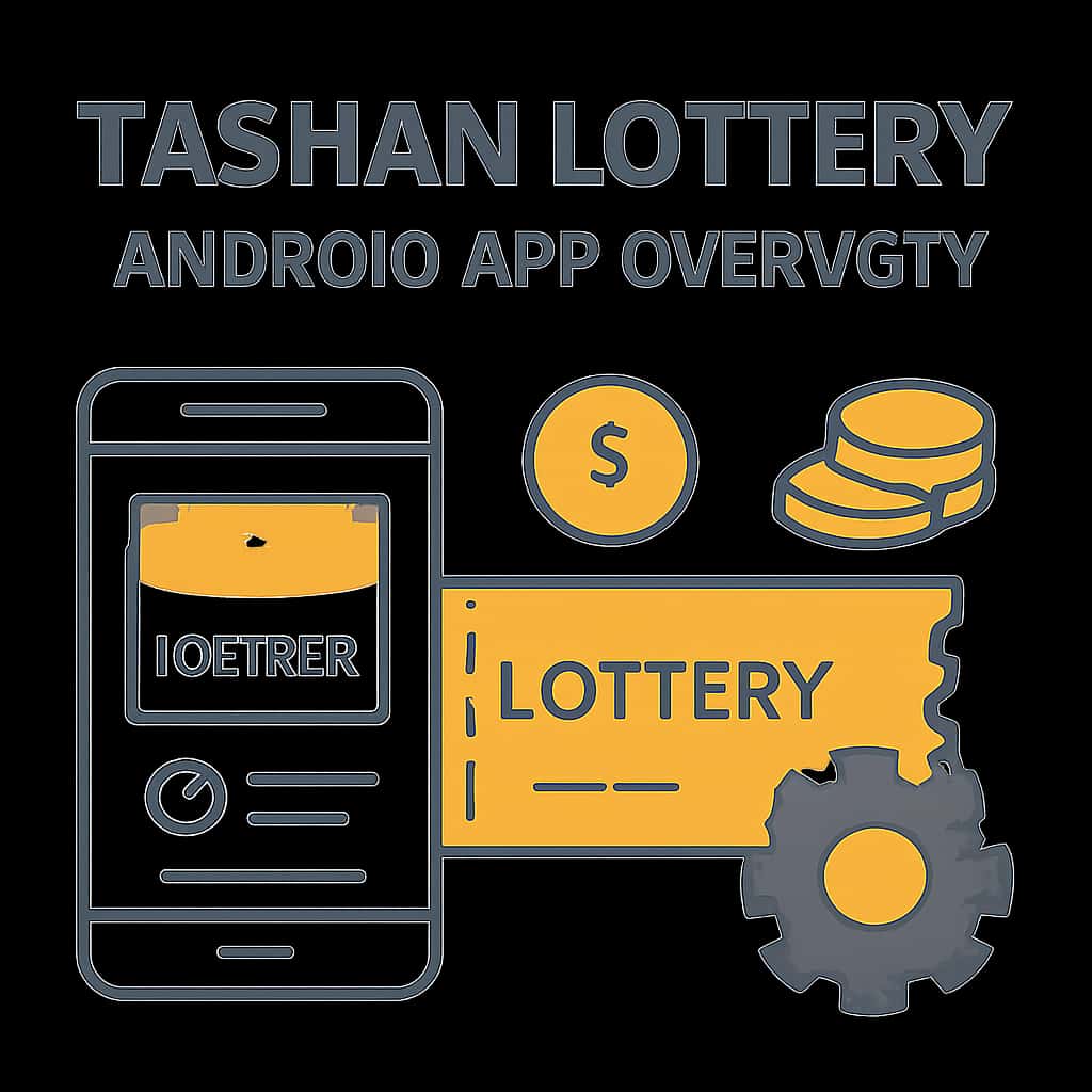 An educational diagram related to Tashan Lottery Android App functions.