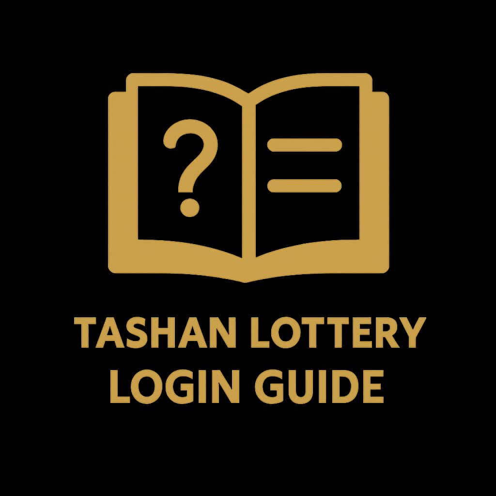 An icon representing the Tashan Lottery Login Guide.