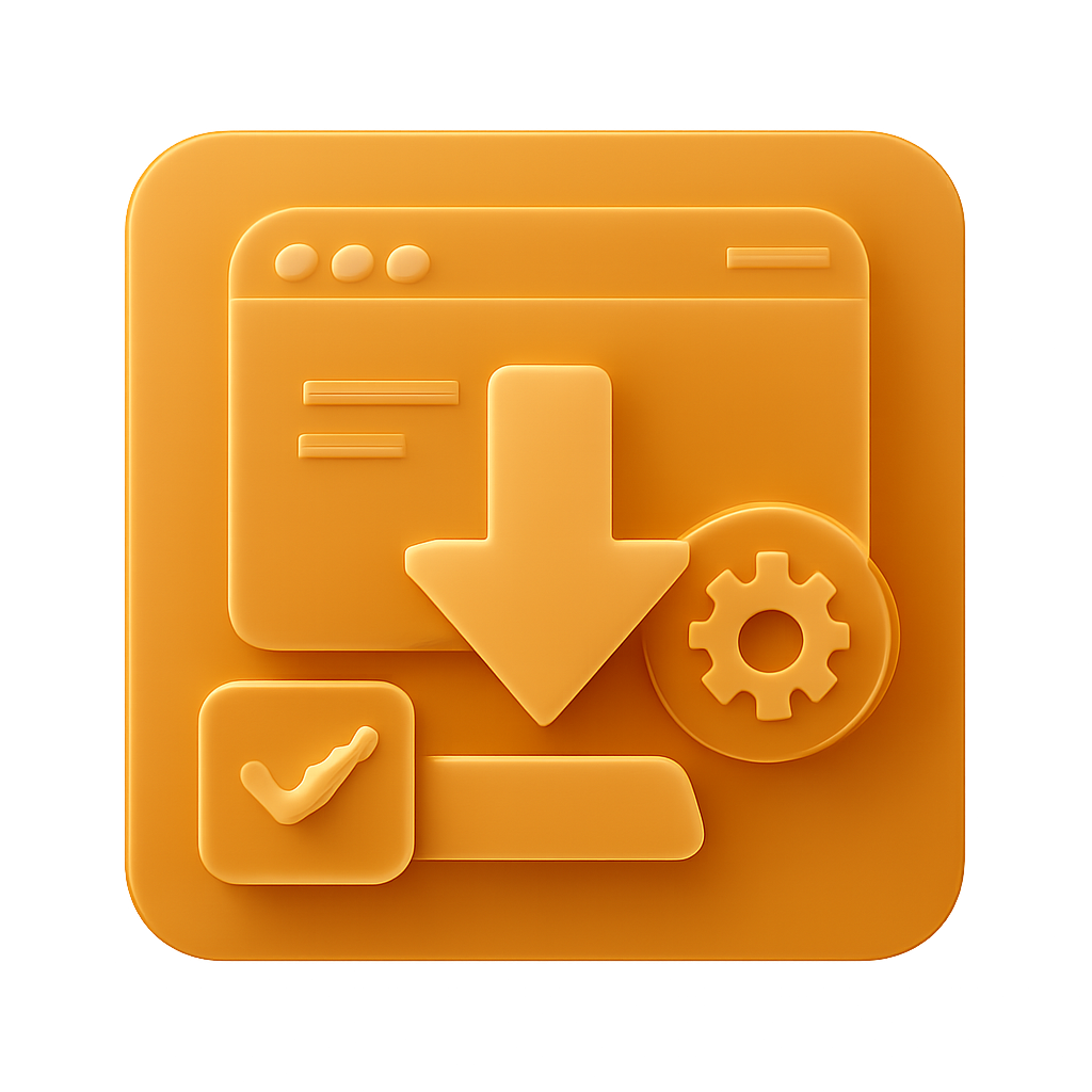 Illustration depicting the installation process for Tashan Lottery.