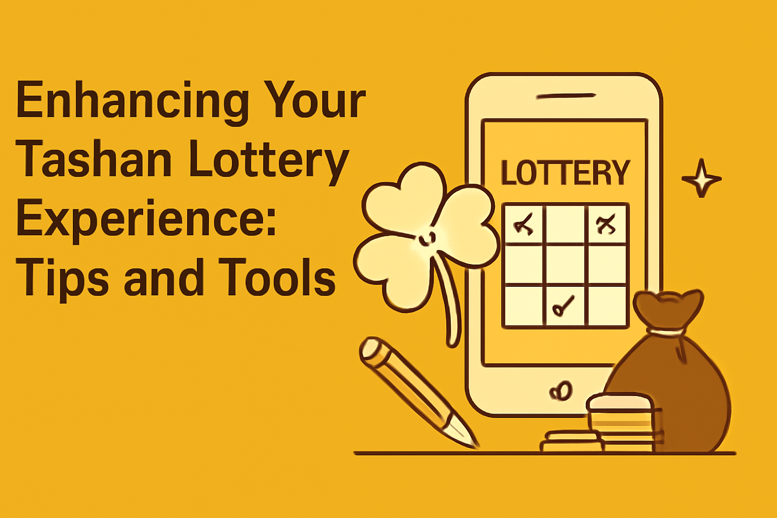 Informational scene depicting the User Guide for Tashan Lottery.