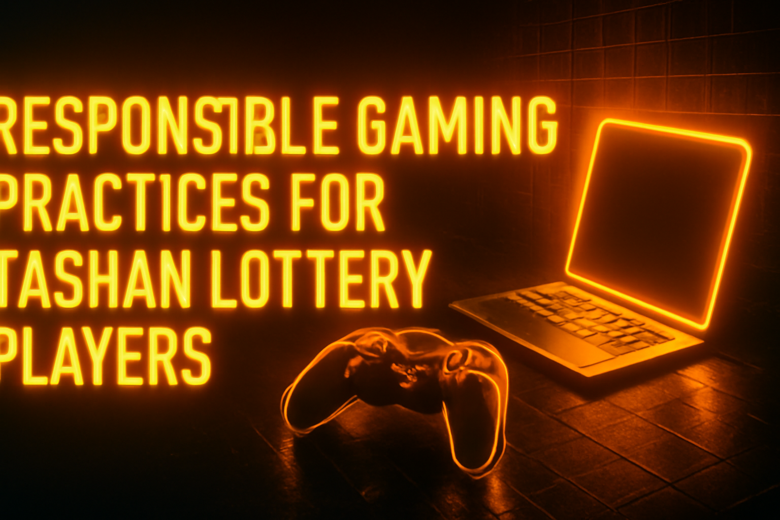 Informational scene illustrating the Tashan Lottery installation process.